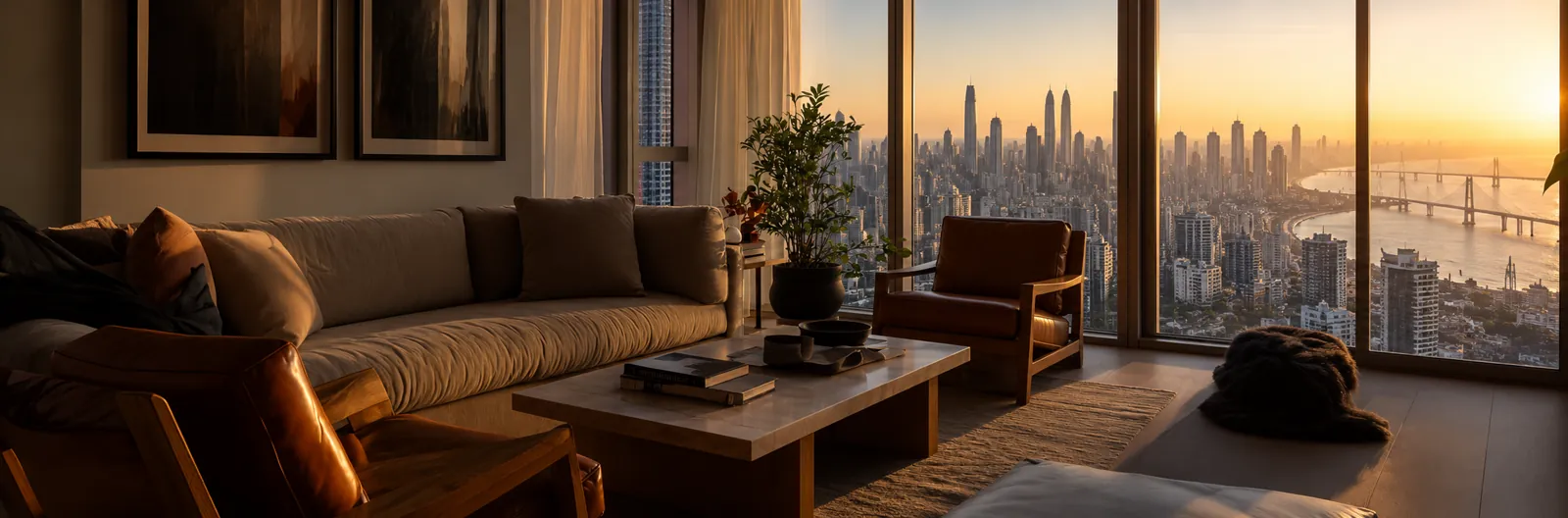Furnished luxury apartment available to lease in South Mumbai