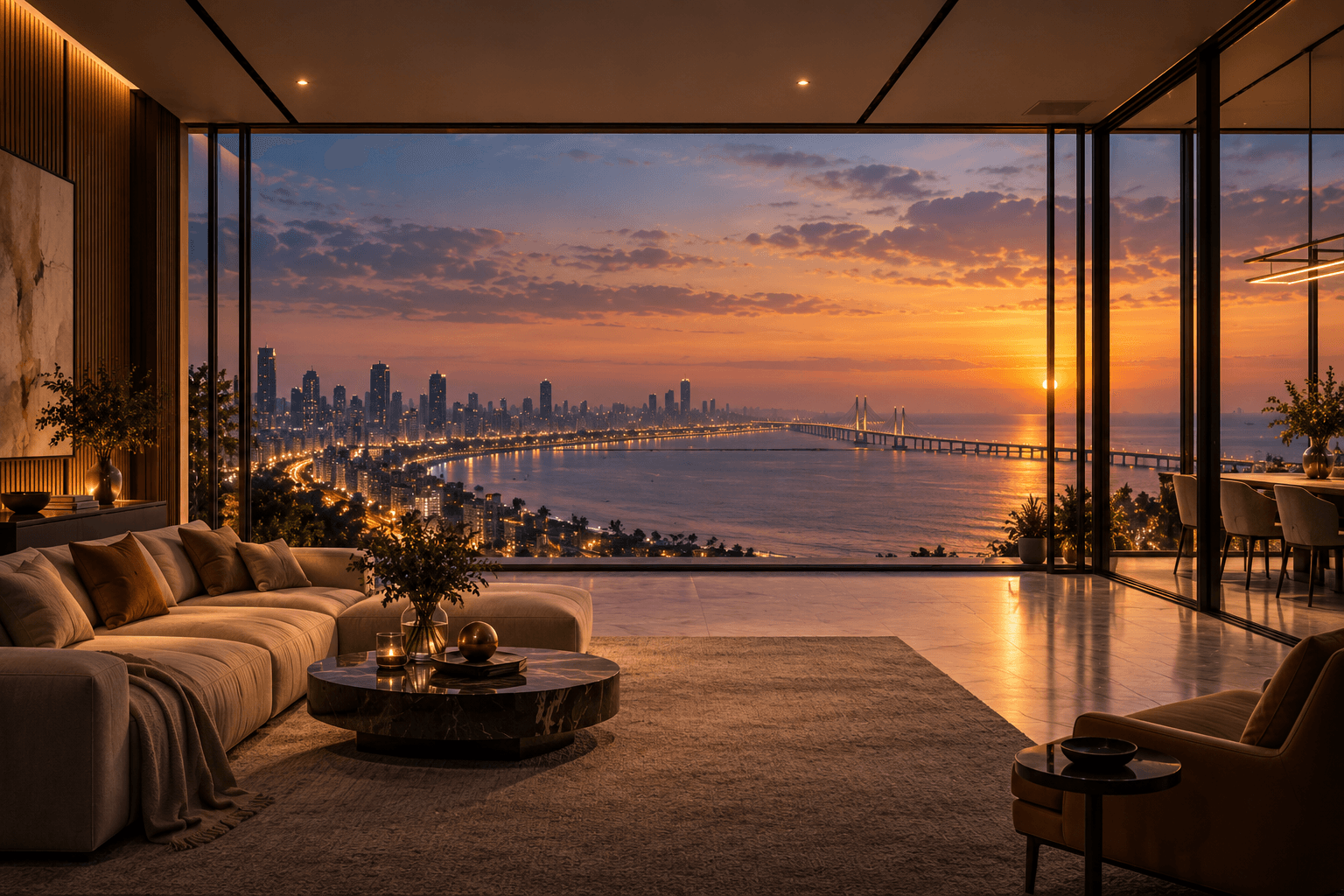 Prime skyline property in Mumbai commercial and luxury hub